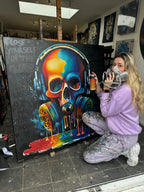 Lose Yourself In The Moment - Original - SOLD by artist Becky Smith - Wyecliffe Galleries