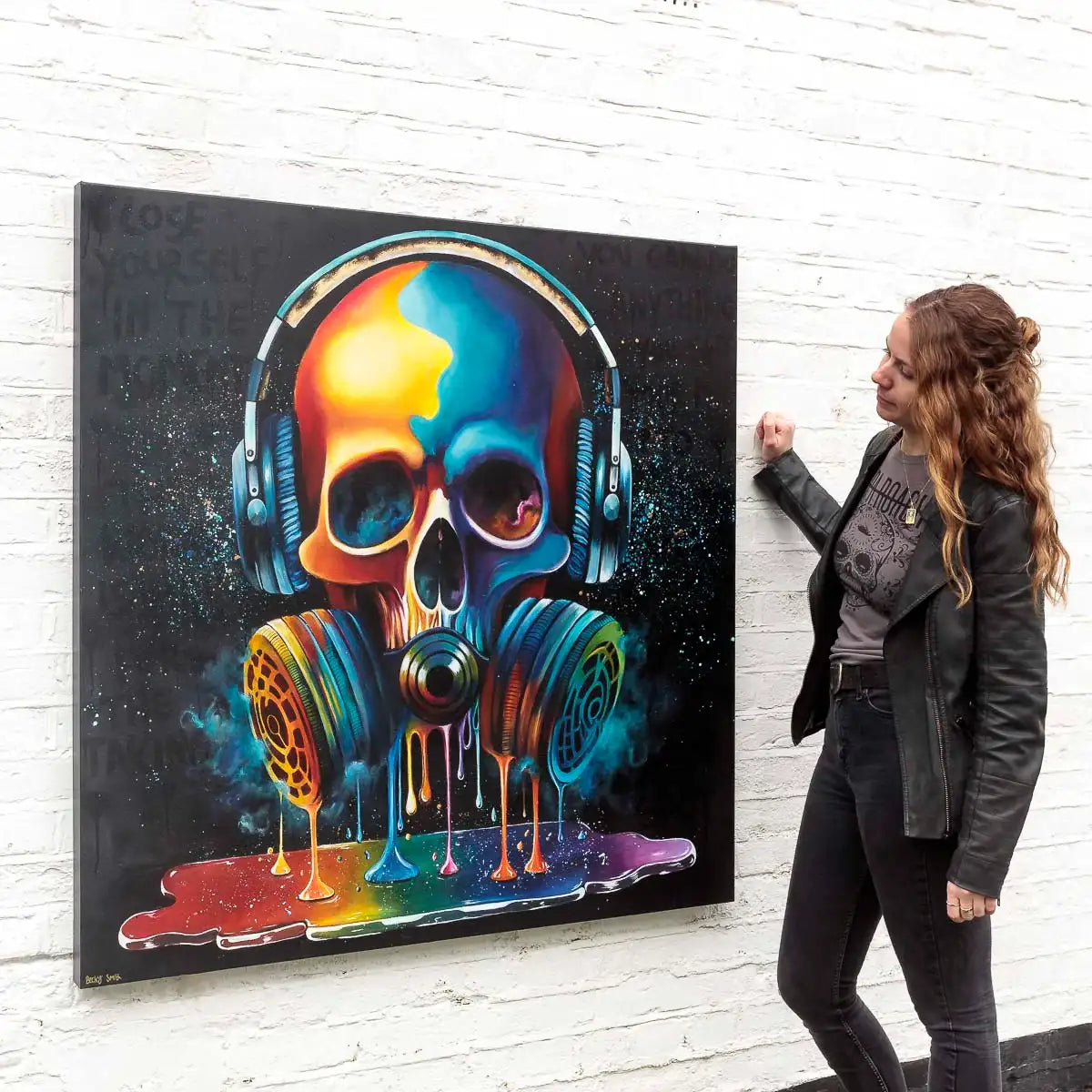 Lose Yourself In The Moment - Original - SOLD by artist Becky Smith - Wyecliffe Galleries