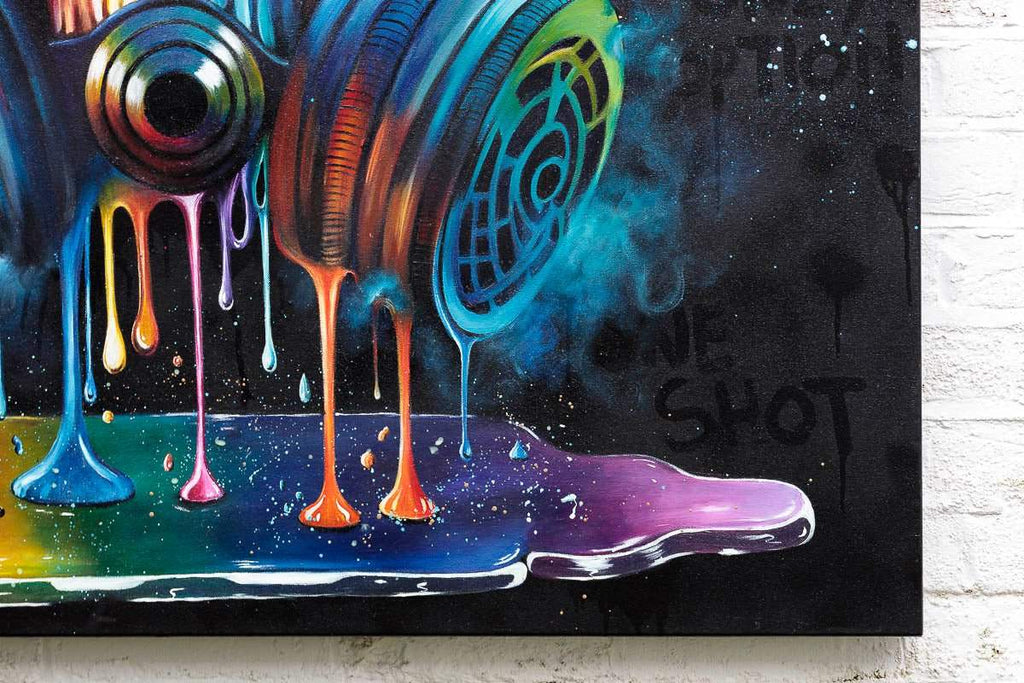 Lose Yourself In The Moment - Original - SOLD by artist Becky Smith - Wyecliffe Galleries