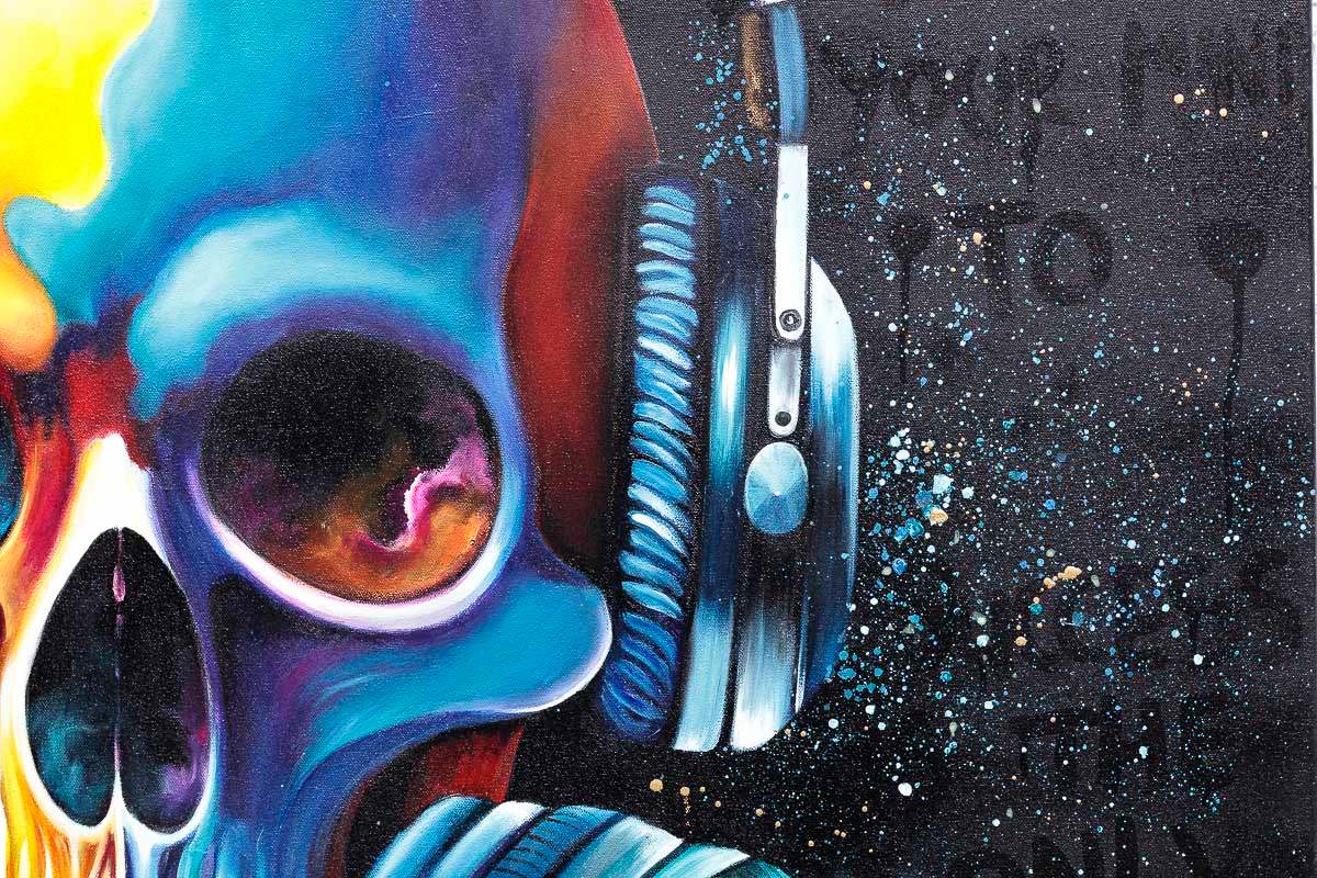 Lose Yourself In The Moment - Original - SOLD by artist Becky Smith - Wyecliffe Galleries