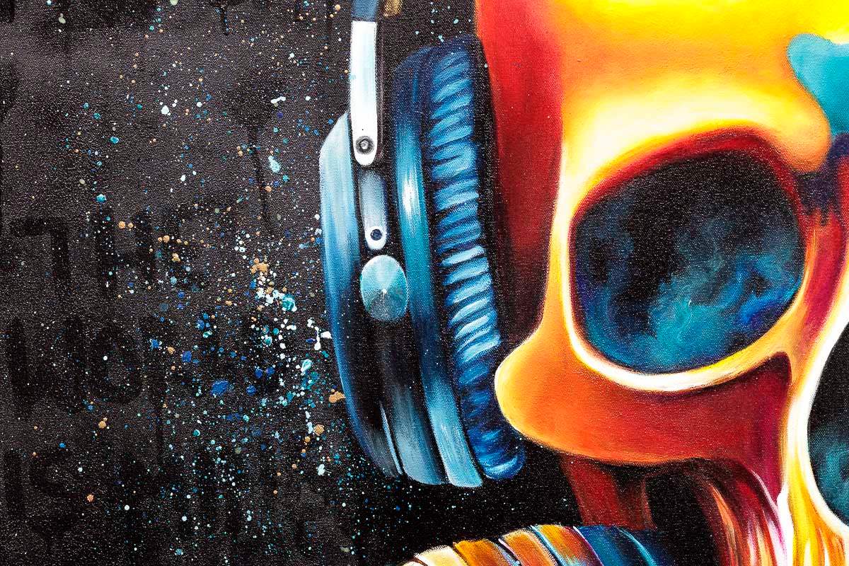 Lose Yourself In The Moment - Original - SOLD by artist Becky Smith - Wyecliffe Galleries