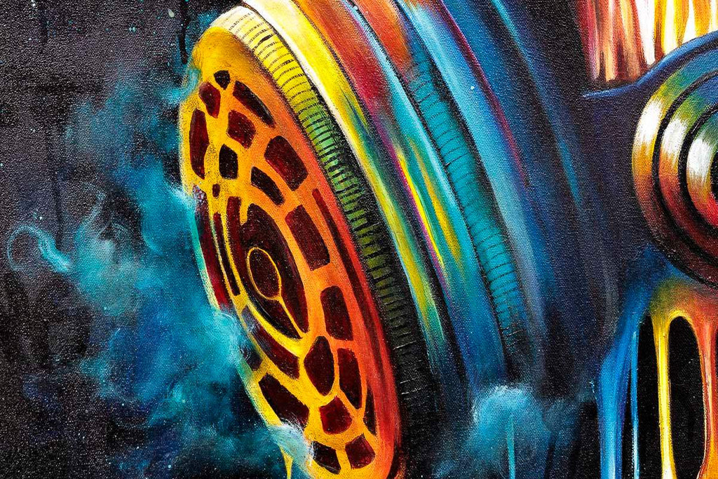 Lose Yourself In The Moment - Original - SOLD by artist Becky Smith - Wyecliffe Galleries