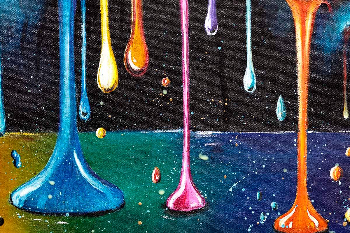 Lose Yourself In The Moment - Original - SOLD by artist Becky Smith - Wyecliffe Galleries