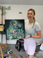 Lost In Your Aura - Original - SOLD by artist Becky Smith - Wyecliffe Galleries