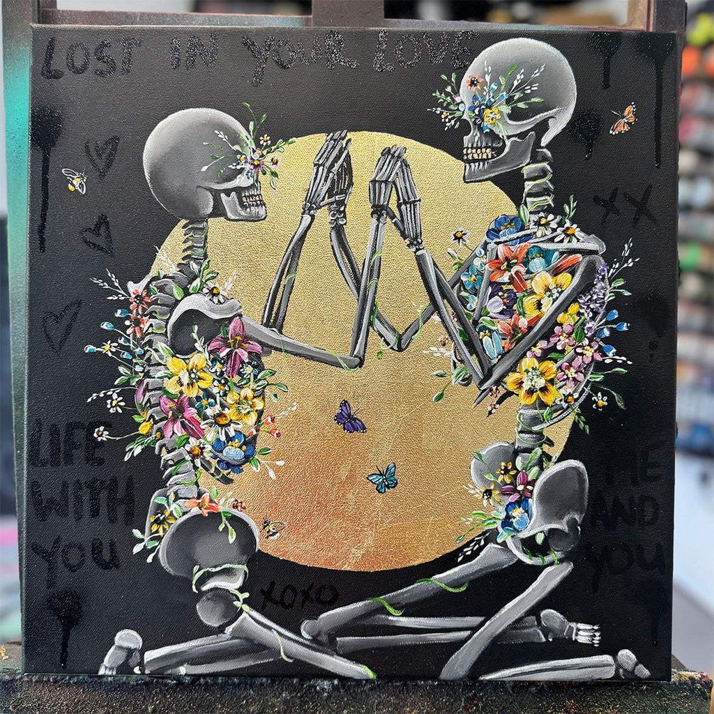 Lost In Your Love - Original - SOLD by artist Becky Smith - Wyecliffe Galleries