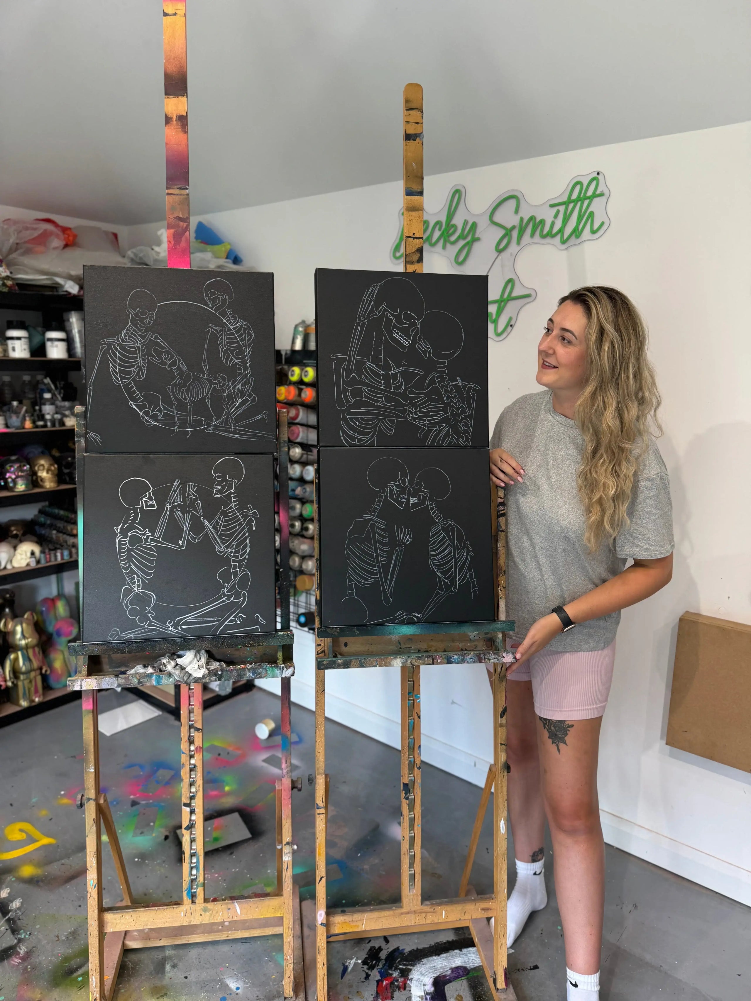 Lost In Your Love - Original - SOLD by artist Becky Smith - Wyecliffe Galleries