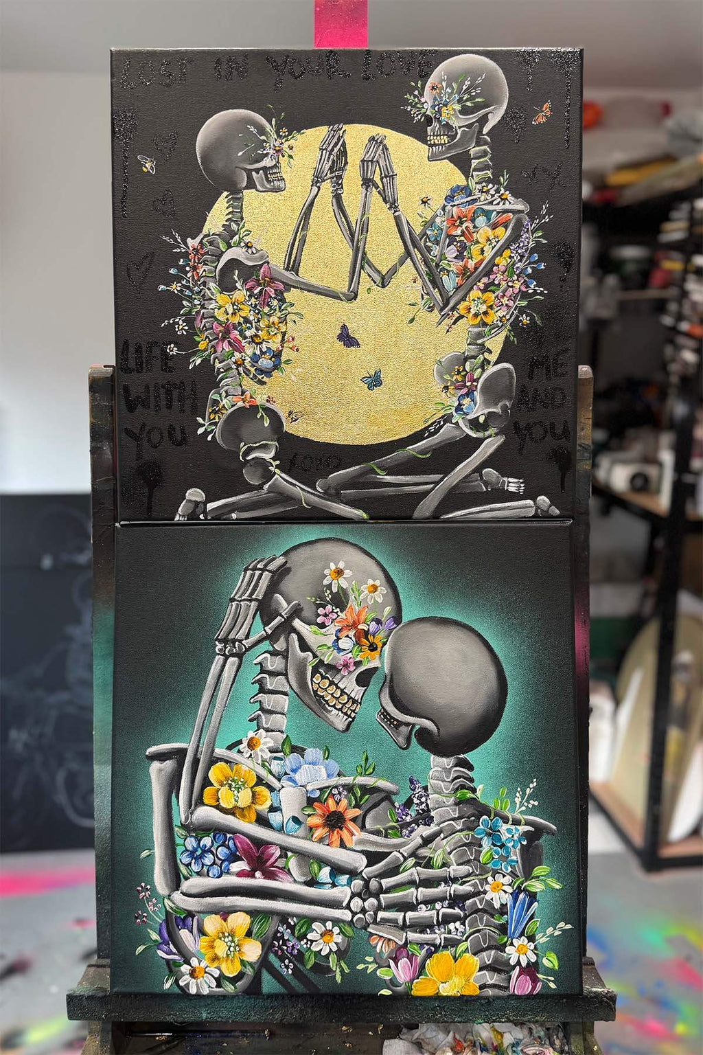 Lost In Your Love - Original - SOLD by artist Becky Smith - Wyecliffe Galleries