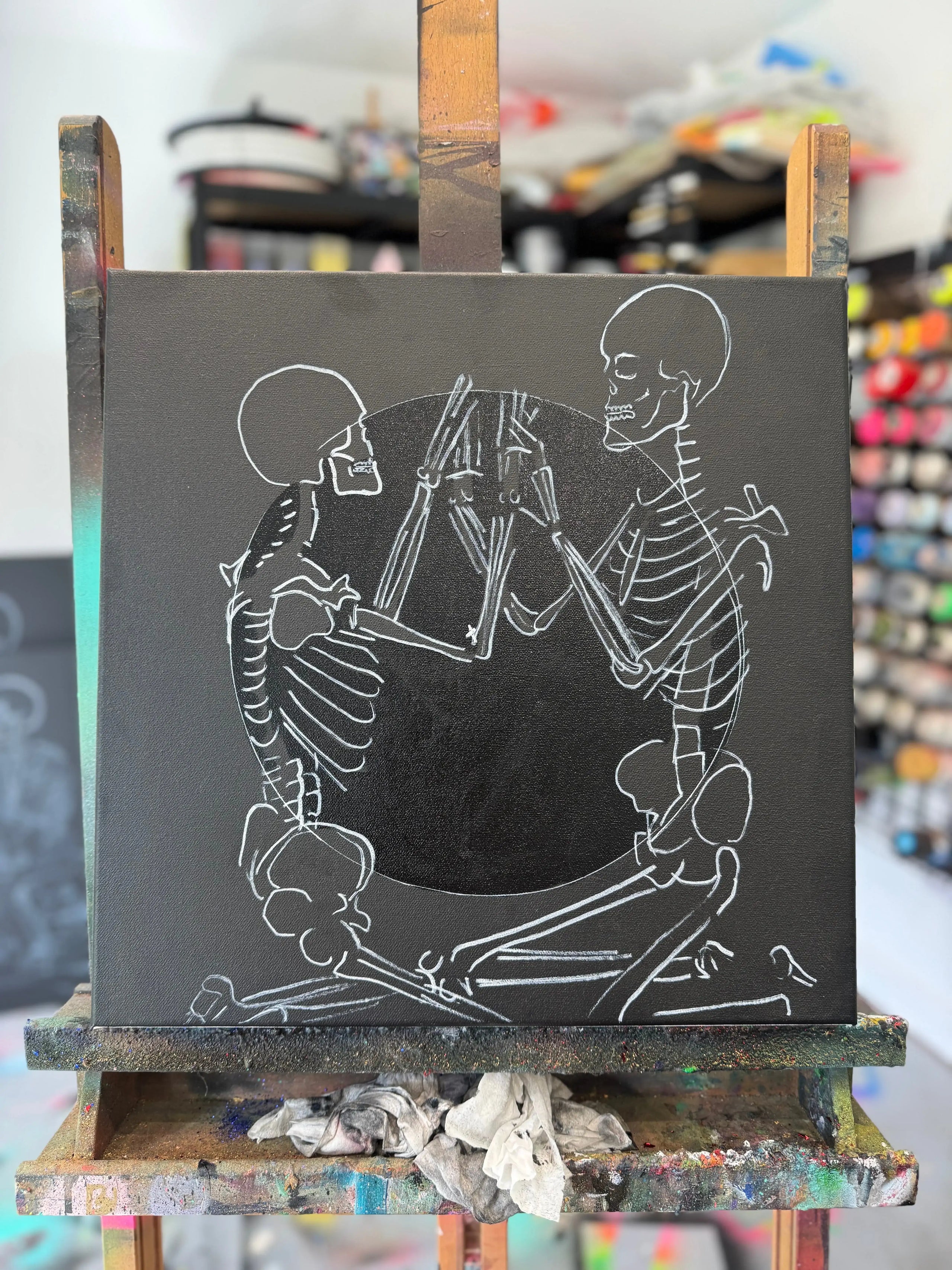 Lost In Your Love - Original - SOLD by artist Becky Smith - Wyecliffe Galleries