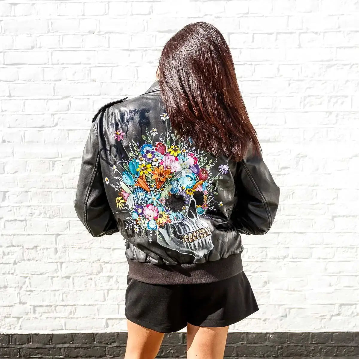 Love And Life - Original Alexander McQueen Jacket - SOLD by artist Becky Smith - Wyecliffe Galleries