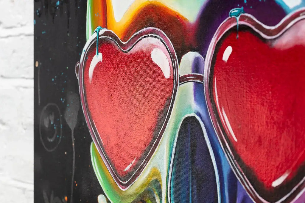 Love at First Sight - Original - SOLD by artist Becky Smith - Wyecliffe Galleries