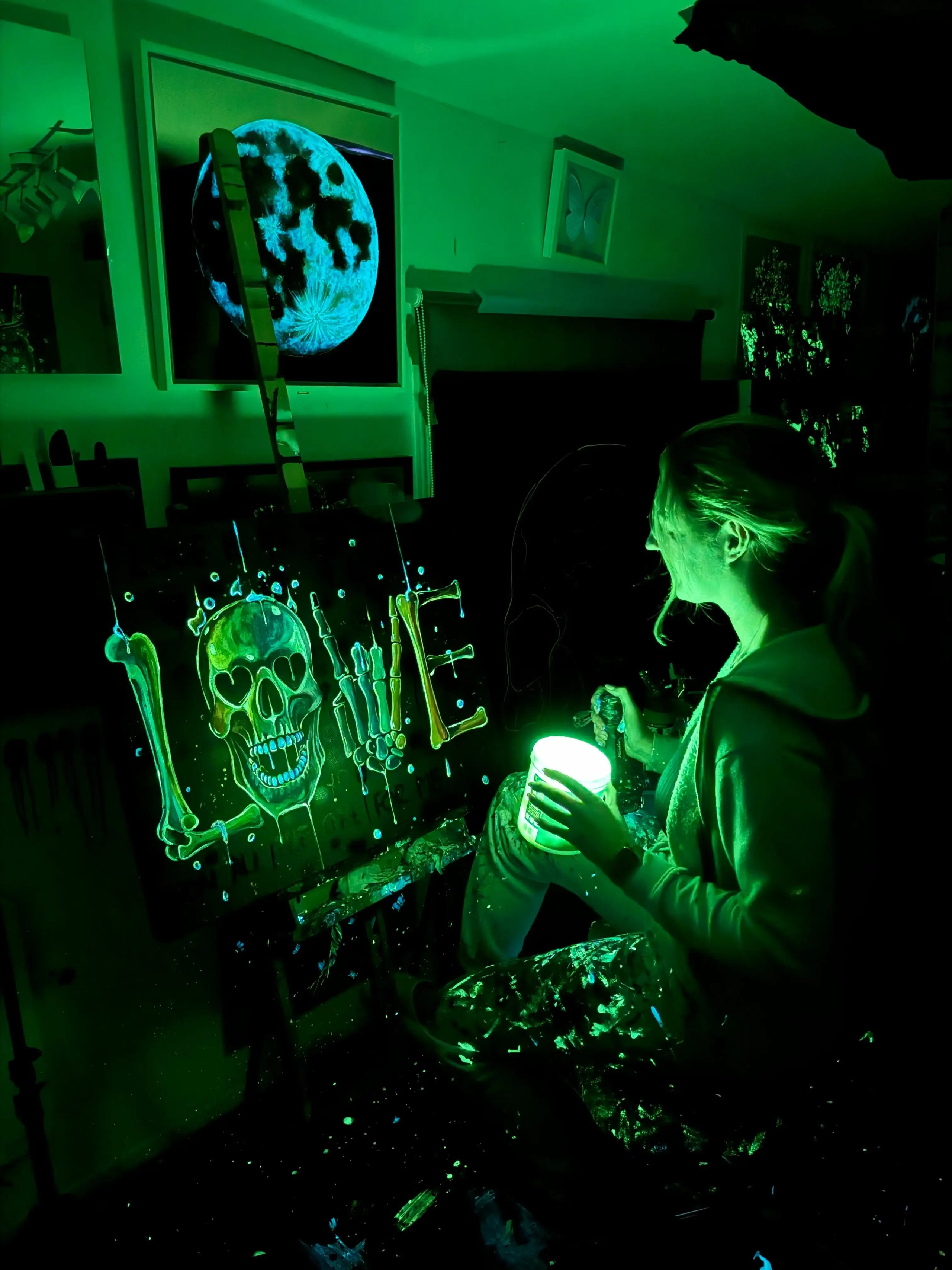 Love Is All You Need - Original by artist Becky Smith - Wyecliffe Galleries