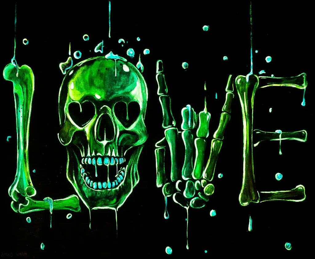 Love Is All You Need - Original by artist Becky Smith - Wyecliffe Galleries