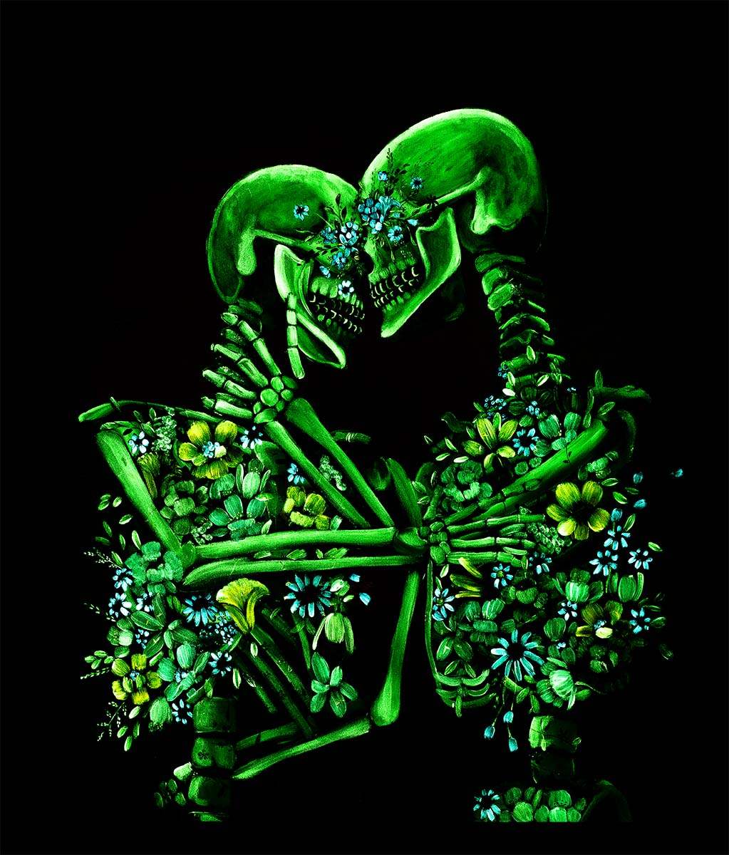 Love Me To My Bones - Artist Proof by artist Becky Smith - Wyecliffe Galleries