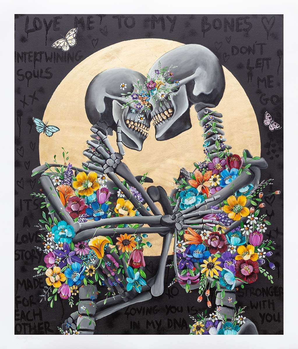 Love Me To My Bones - Artist Proof by artist Becky Smith - Wyecliffe Galleries