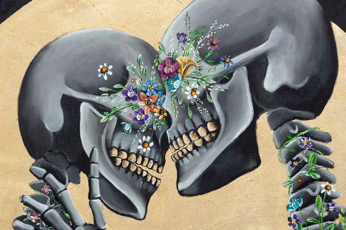 Love Me To My Bones - Original - SOLD by artist Becky Smith - Wyecliffe Galleries