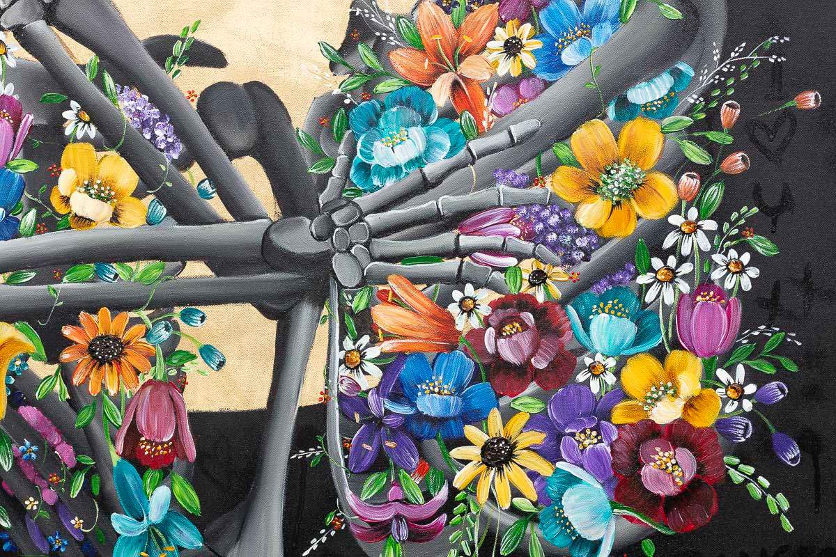 Love Me To My Bones - Original - SOLD by artist Becky Smith - Wyecliffe Galleries