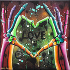 LOVE - Original - SOLD by artist Becky Smith - Wyecliffe Galleries