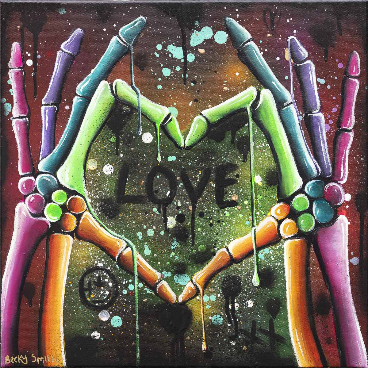 LOVE - Original - SOLD Becky Smith Original