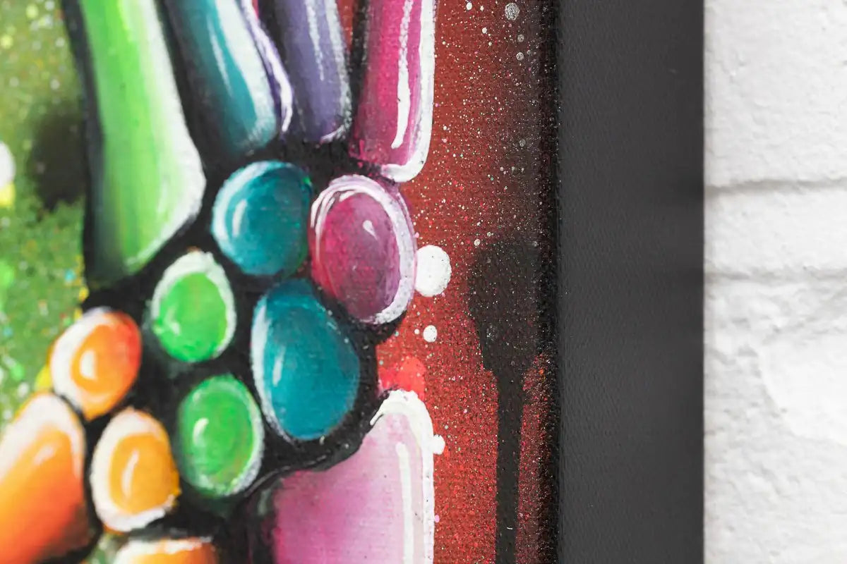 LOVE - Original - SOLD by artist Becky Smith - Wyecliffe Galleries