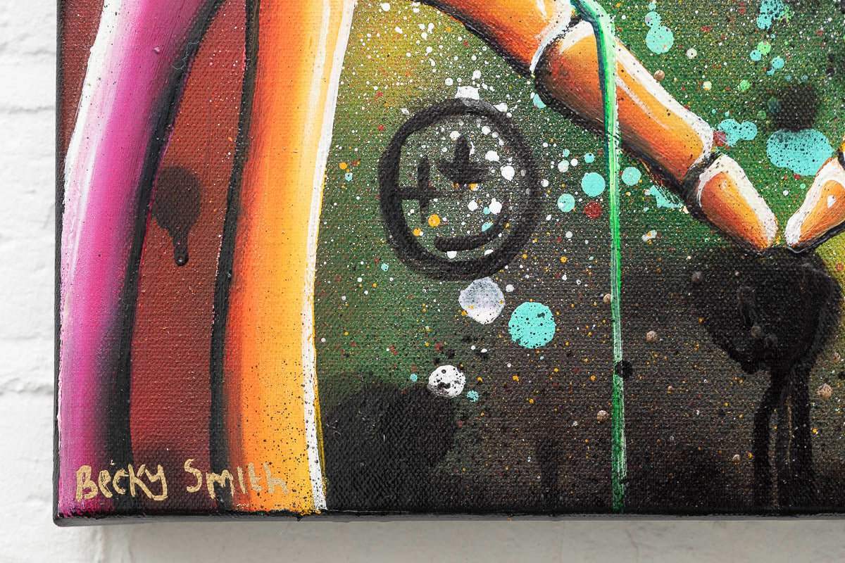 LOVE - Original - SOLD by artist Becky Smith - Wyecliffe Galleries