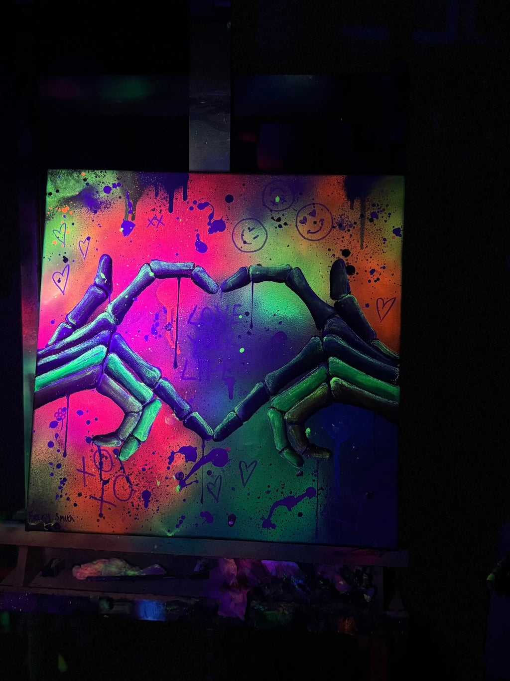 Love Your Life - Original - SOLD by artist Becky Smith - Wyecliffe Galleries