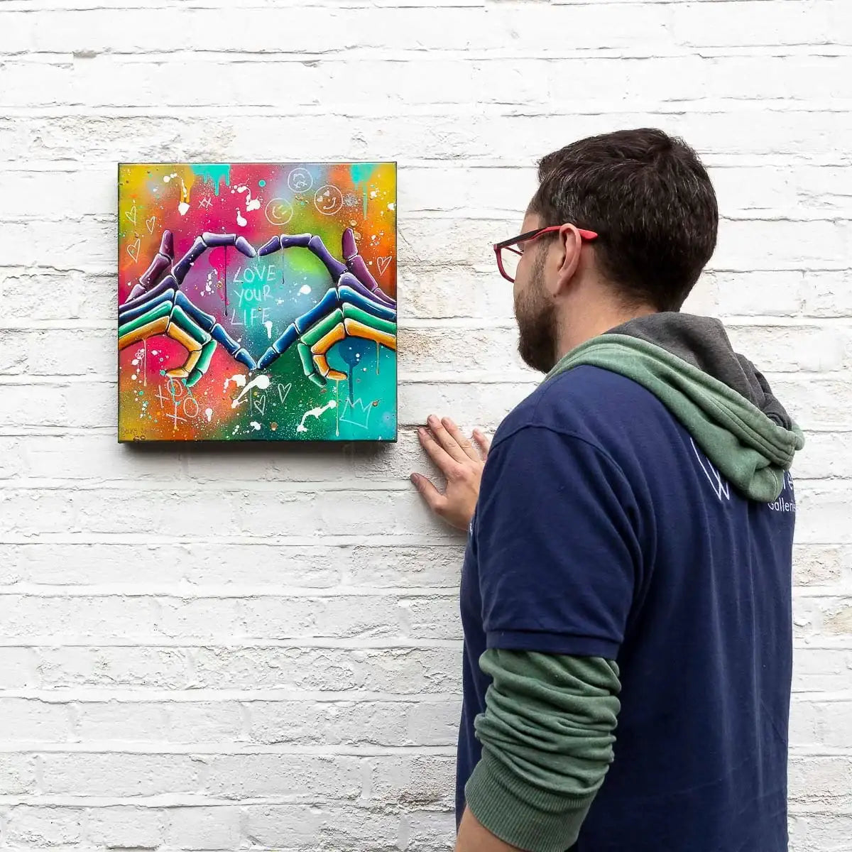 Love Your Life - Original - SOLD by artist Becky Smith - Wyecliffe Galleries