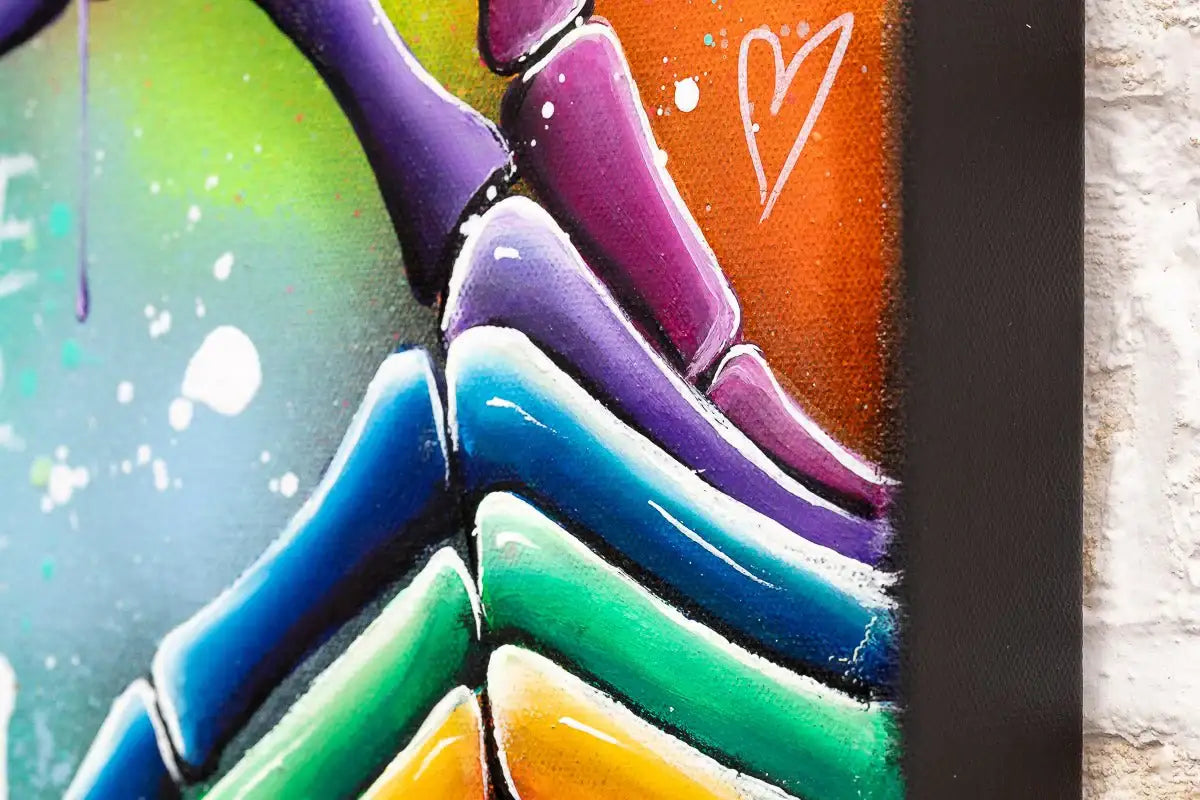 Love Your Life - Original - SOLD by artist Becky Smith - Wyecliffe Galleries