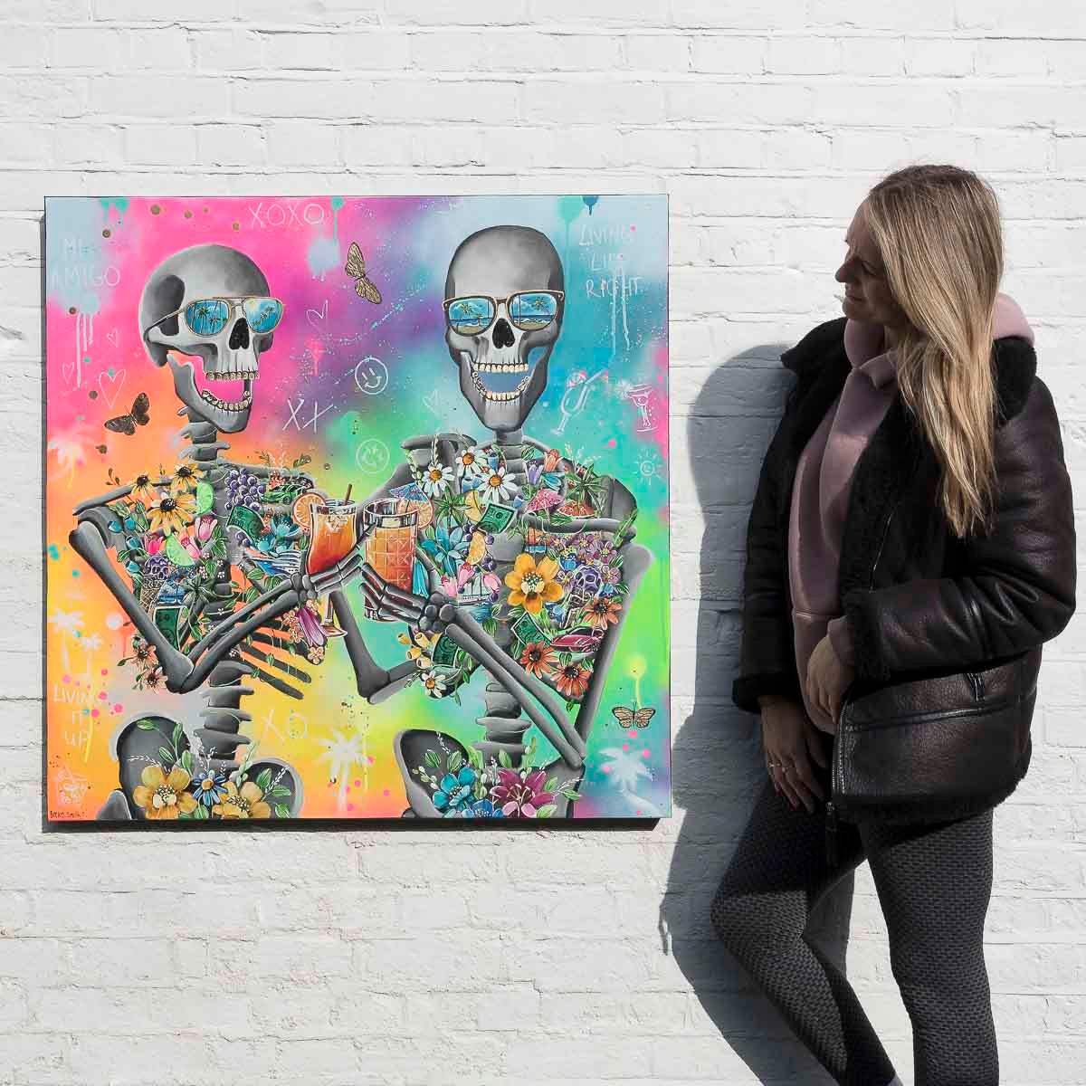 Mi Amigo - Original by artist Becky Smith - Wyecliffe Galleries