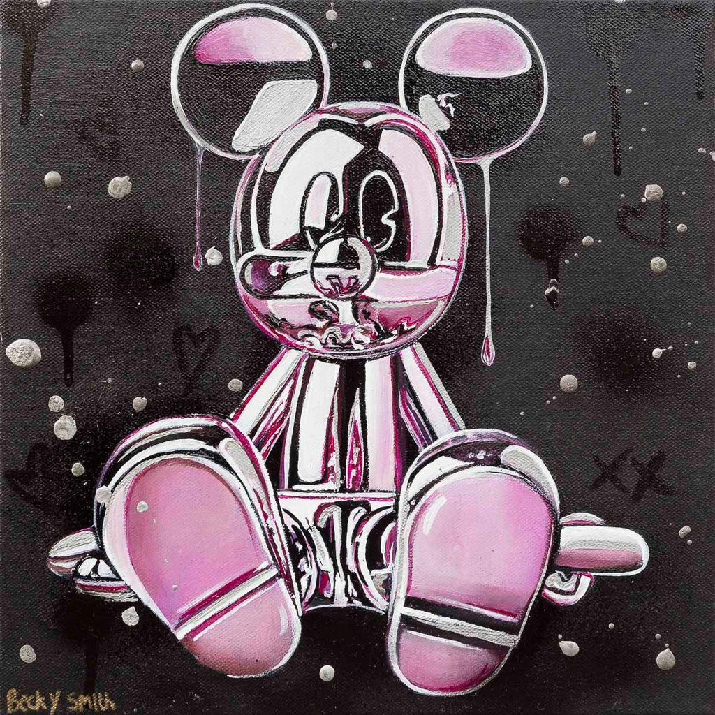 Mickey - Original - SOLD by artist Becky Smith - Wyecliffe Galleries