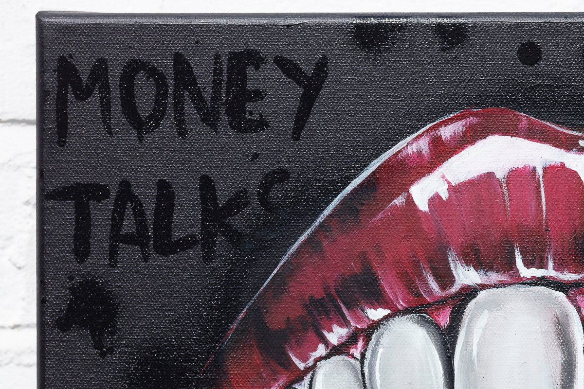 Money Talks - Original - SOLD Becky Smith Original