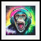 Monkey Madness - Artist Proof by artist Becky Smith - Wyecliffe Galleries
