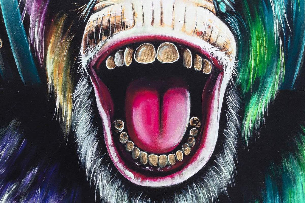 Monkey Madness - Artist Proof by artist Becky Smith - Wyecliffe Galleries