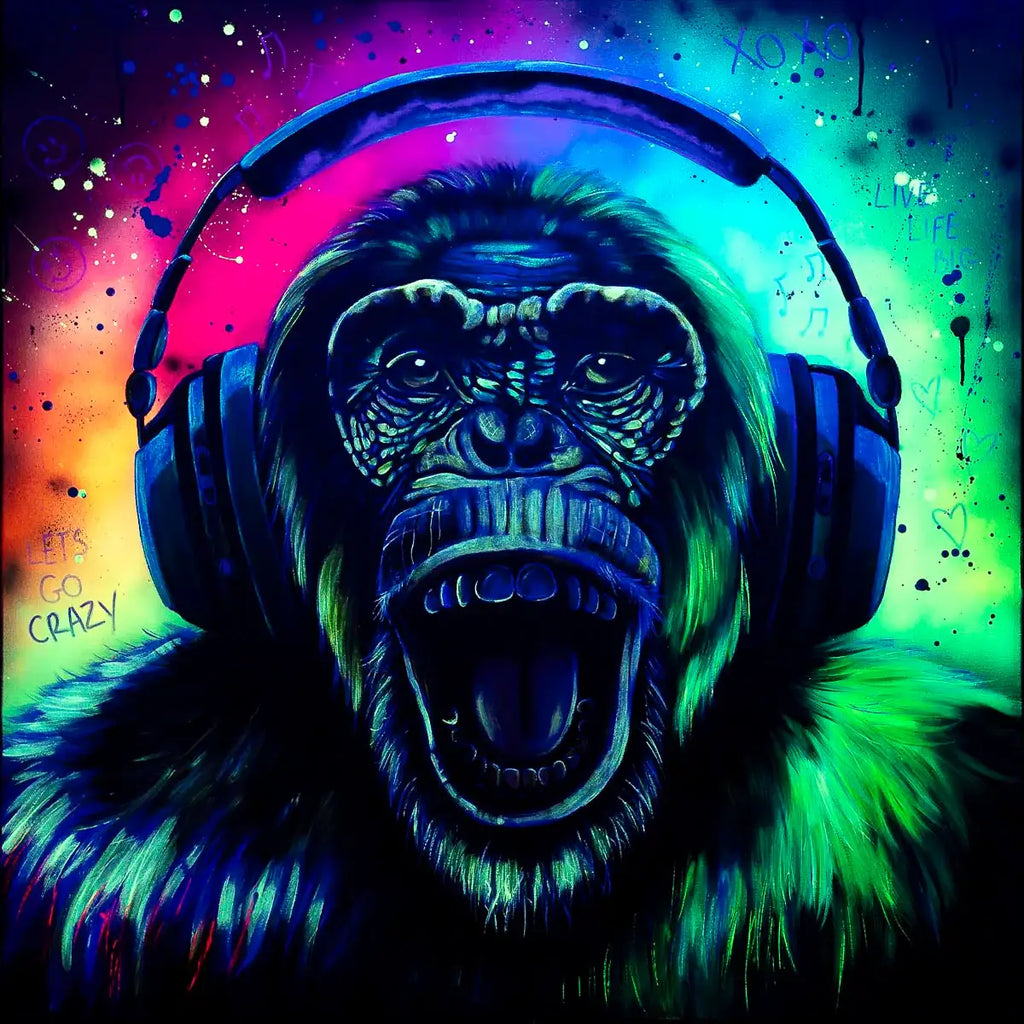 Monkey Madness - Deluxe Edition by artist Becky Smith - Wyecliffe Galleries