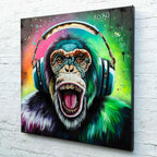 Monkey Madness - Original by artist Becky Smith - Wyecliffe Galleries