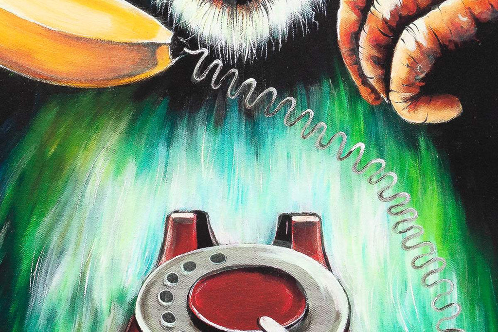 Monkey Madness Triptych - Artist Proof Matching SET by artist Becky Smith - Wyecliffe Galleries