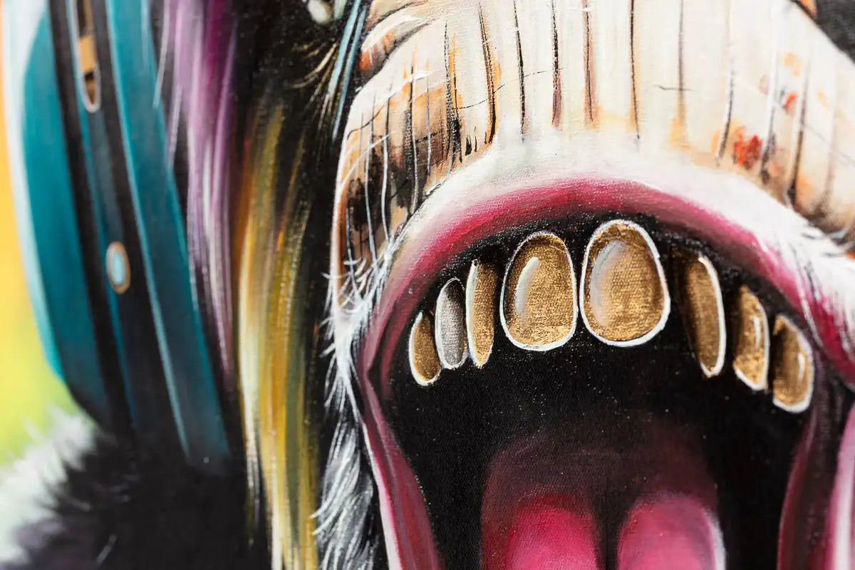 Monkey Madness Triptych - Deluxe Edition Matching SET by artist Becky Smith - Wyecliffe Galleries