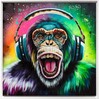 Monkey Madness Triptych - Deluxe Edition Matching SET by artist Becky Smith - Wyecliffe Galleries