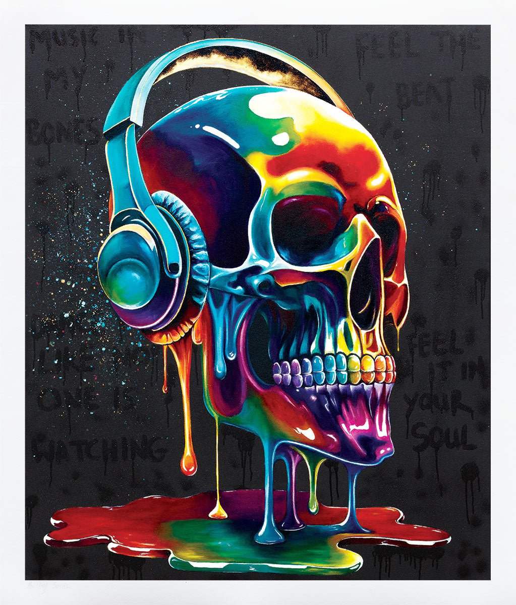 Music In My Bones - Artist Proof by artist Becky Smith - Wyecliffe Galleries