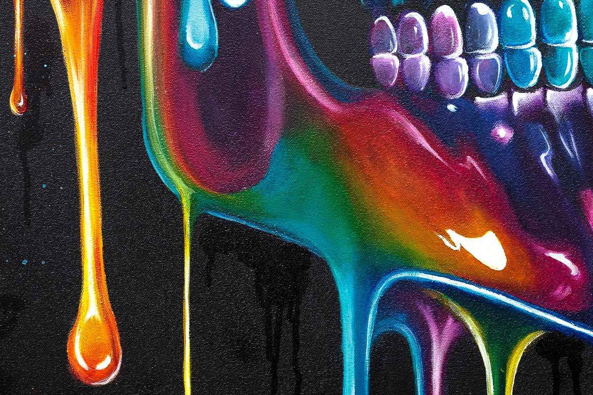 Music In My Bones - Original - SOLD by artist Becky Smith - Wyecliffe Galleries