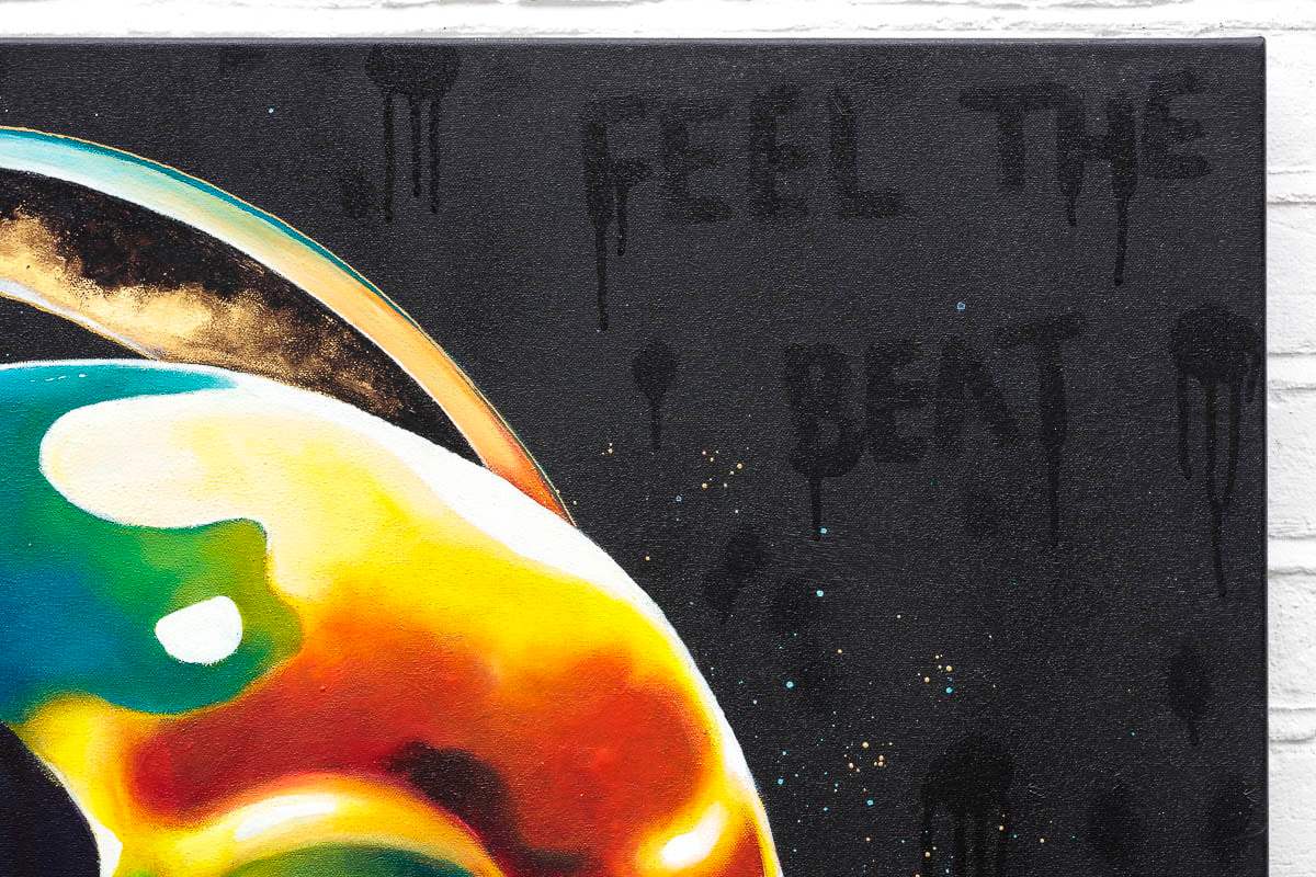 Music In My Bones - Original - SOLD by artist Becky Smith - Wyecliffe Galleries