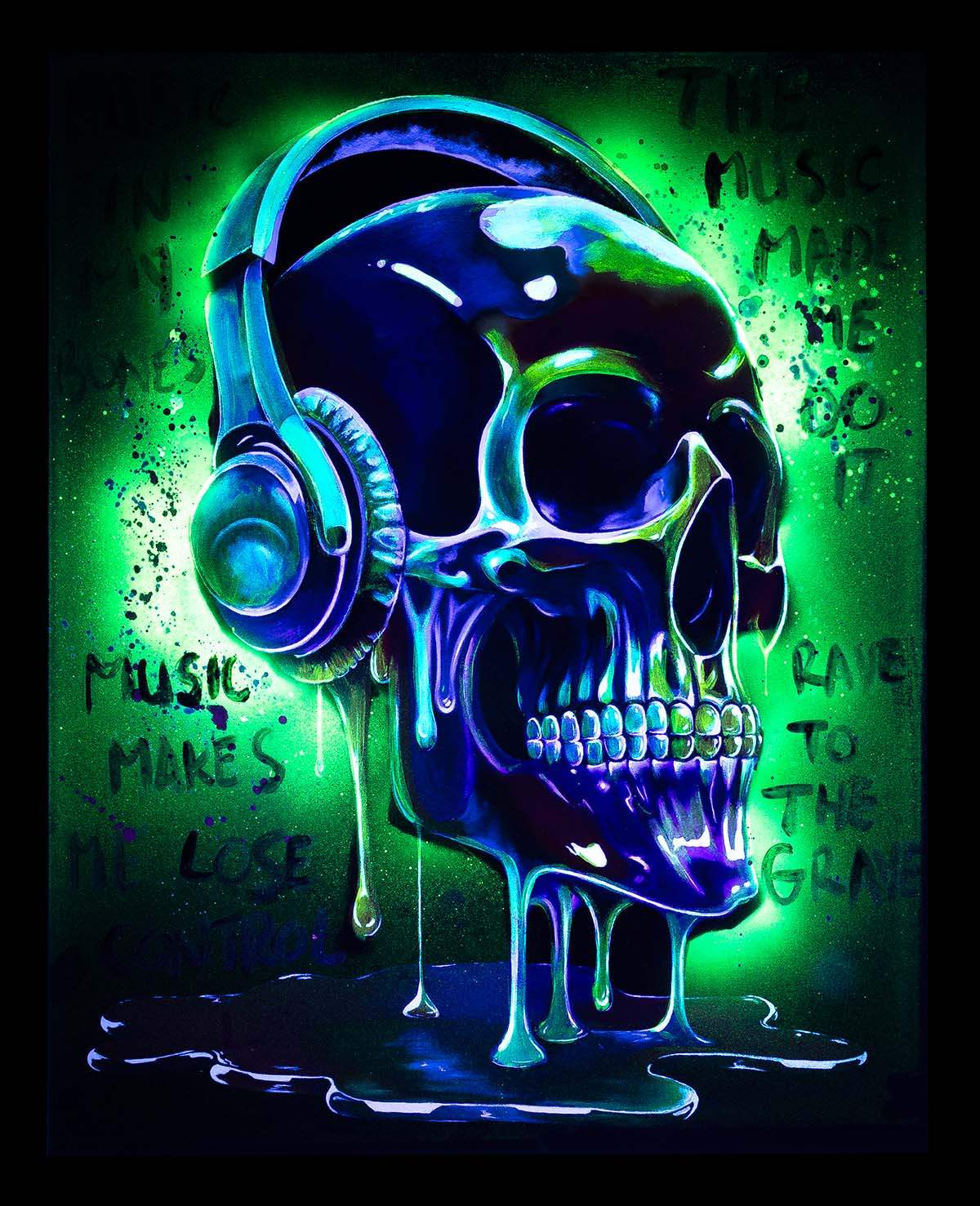 Music In My Bones - Special Paper Edition by artist Becky Smith - Wyecliffe Galleries