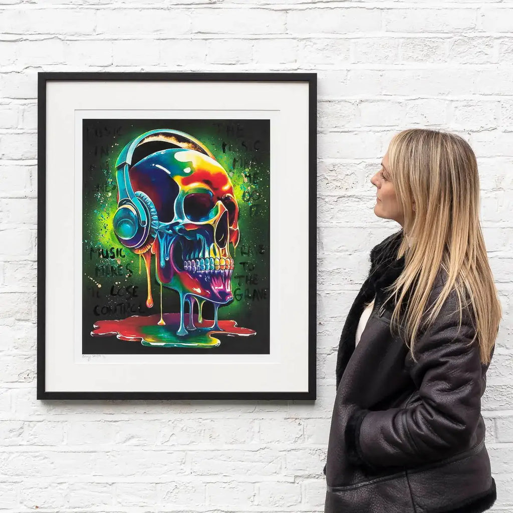 Music In My Bones - Special Paper Edition by artist Becky Smith - Wyecliffe Galleries