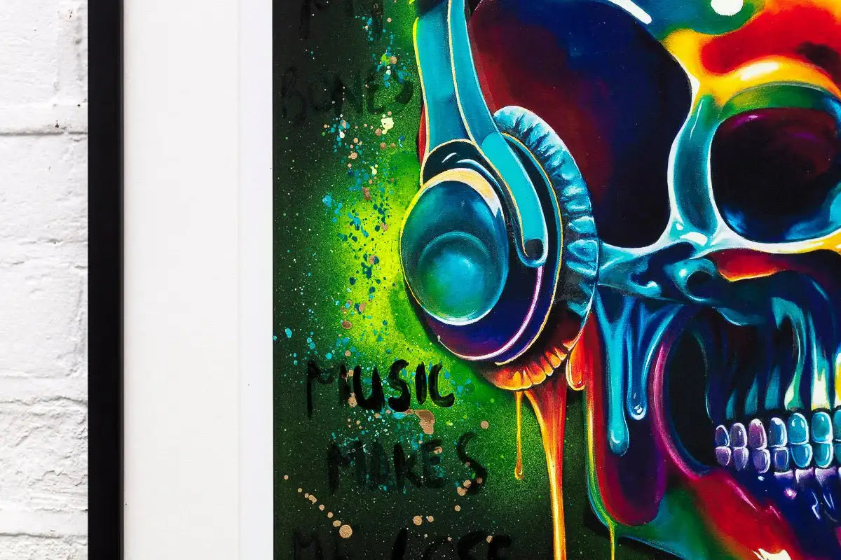 Music In My Bones - Special Paper Edition by artist Becky Smith - Wyecliffe Galleries