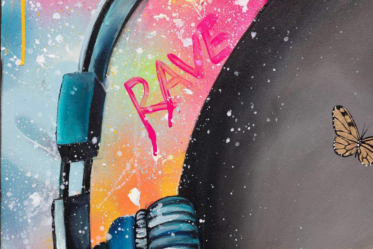 Music Is Magic - Original - SOLD by artist Becky Smith - Wyecliffe Galleries