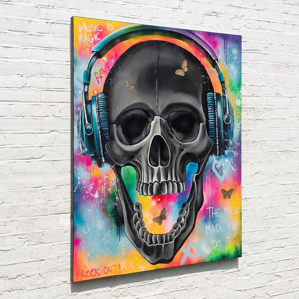 Music Is Magic - Original - SOLD by artist Becky Smith - Wyecliffe Galleries