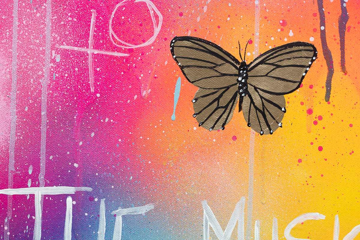 Music Is Magic - Original - SOLD by artist Becky Smith - Wyecliffe Galleries