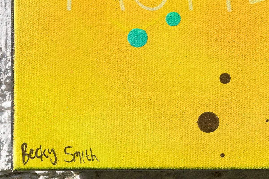 Music Is Medicine - Original by artist Becky Smith - Wyecliffe Galleries