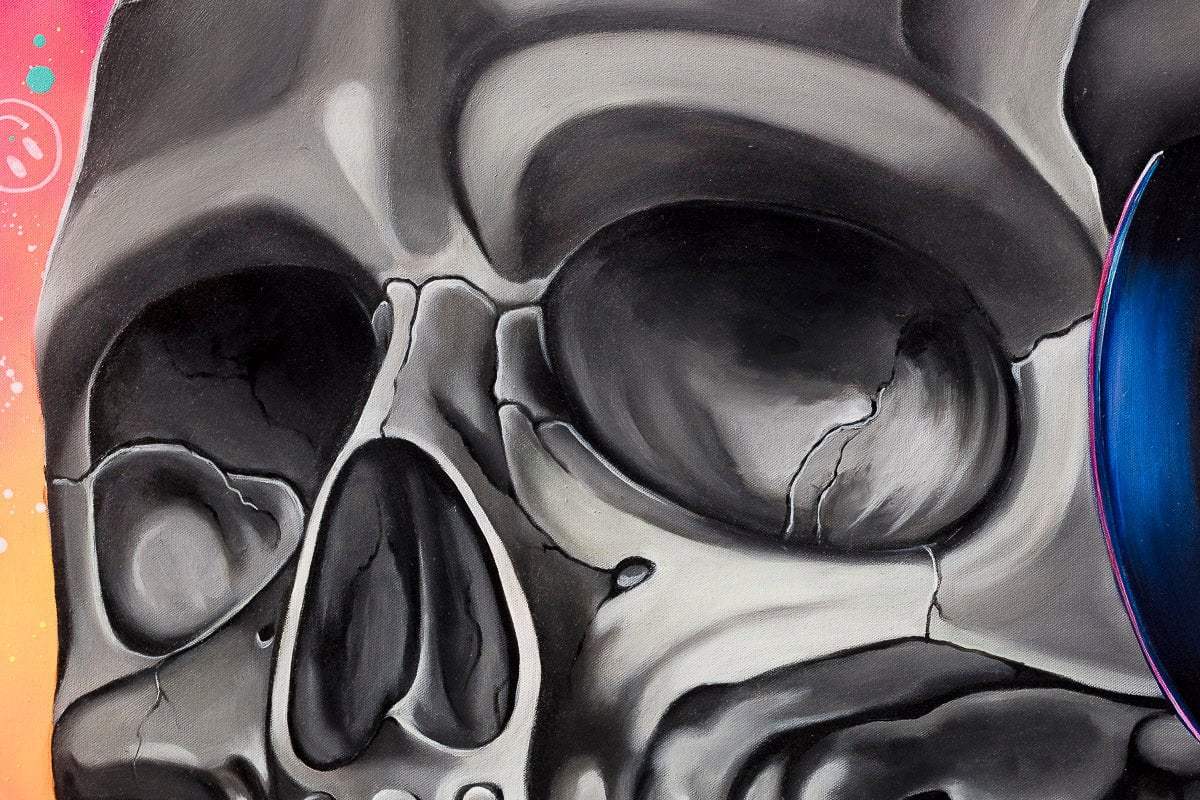 Music Is Medicine - Original by artist Becky Smith - Wyecliffe Galleries