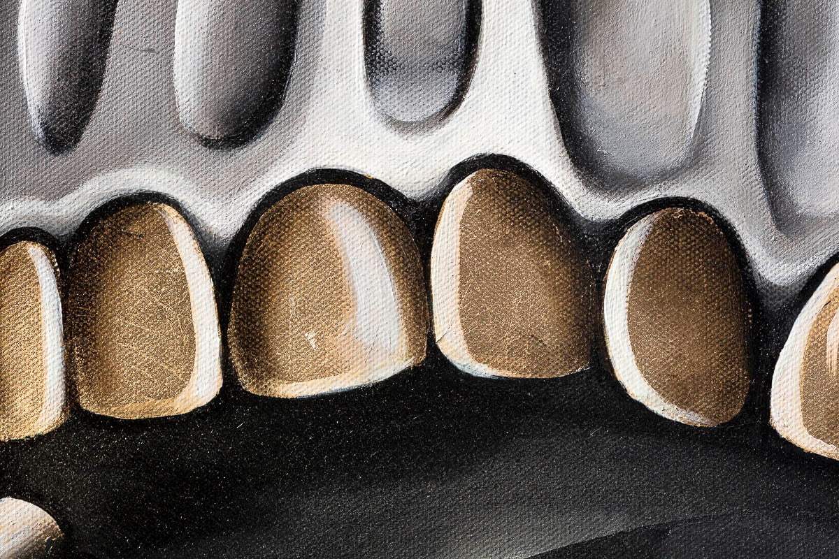 Music Is Medicine - Original by artist Becky Smith - Wyecliffe Galleries