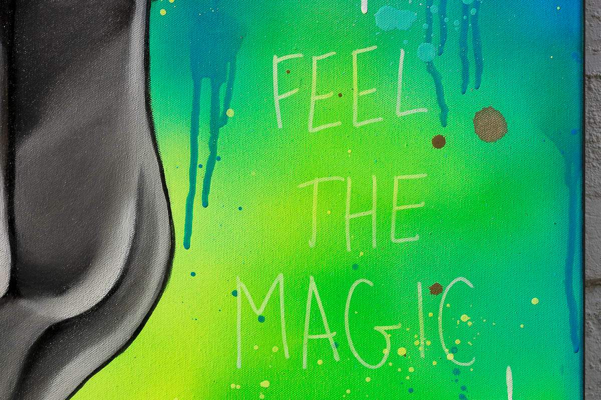 Music Is Medicine - Original by artist Becky Smith - Wyecliffe Galleries